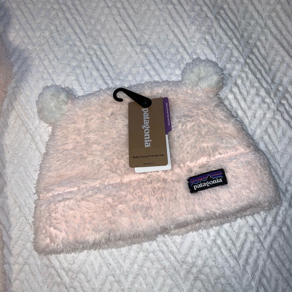 baby furry friends fleece hat
